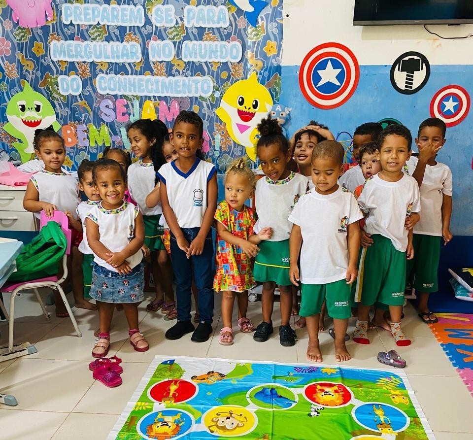 Alunos da Escola Rural Projeto Brasília